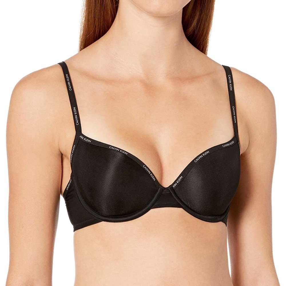 NWT - Calvin Klein semi-sheer bra 32C